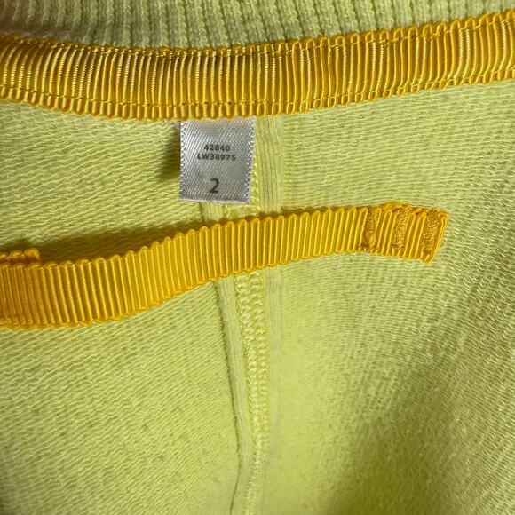 Lululemon Rejuvenate Pullover Sweatshirt 2 Yellow Zip Hem‎ Athleisure Sporty Fit - Picture 8 of 10